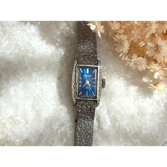 Seiko 11-3189 Silver T Wind Up Ladies Vintage Wristwatch - 15mm - WORKS! - Picture 10 of 13